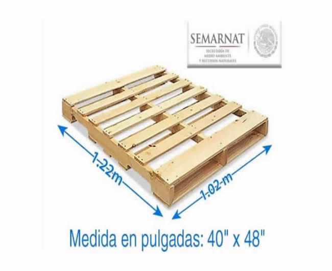 tarimas para exportacion